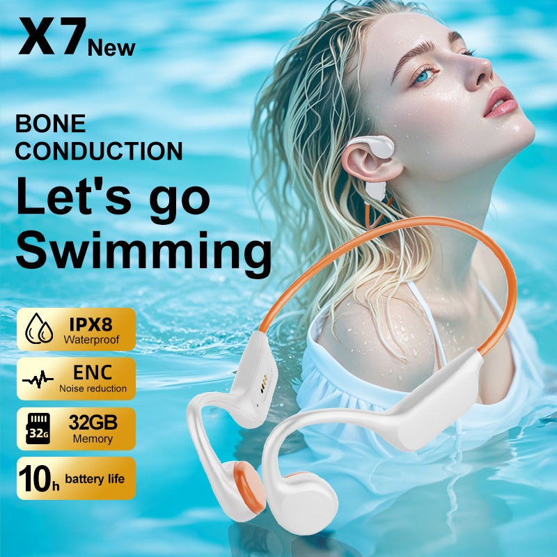 X7S Bone Conduction Bluetooth Headset